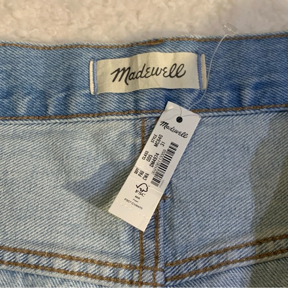MADEWELL Relaxed Denim Shorts Curvy - Picture 4 of 9